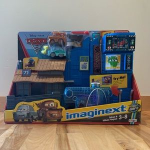 Imaginext- Cars Tokyo & Villain Playset - New